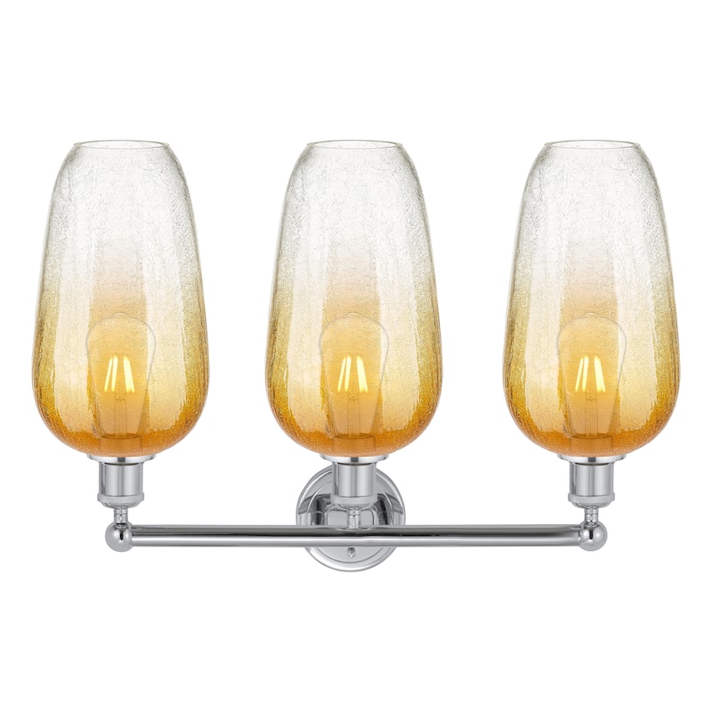 Innovations Lighting Endless Possibilities Edison - Brookhaven Flute - 3 Light 25" Bath Vanity Light