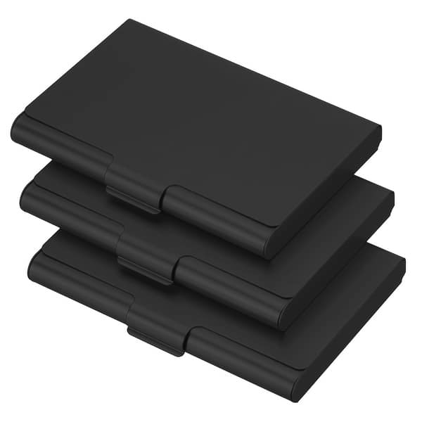 3Pcs Business Card Holder Aluminum Metal Professional Pocket Card Case - 93 x 60 x 10 mm - Bed Bath & Beyond - 37255278 3Pcs Business Card Holder Aluminum Metal Professional Pocket Card Case - 93 x 60 x 10 mm - Bed Bath & Beyond - 37255278
