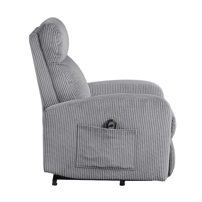 Covelo Corduroy Reclining Chair