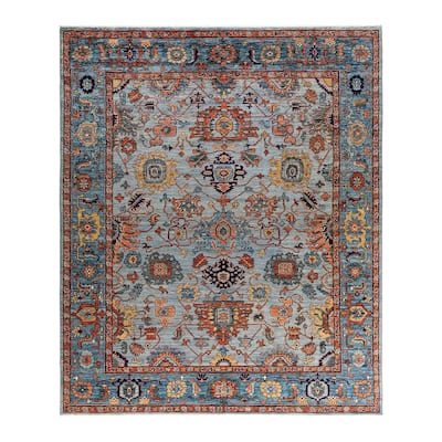 Serapi, One-of-a-Kind Hand-Knotted Area Rug - 8' 1" x 9' 9"