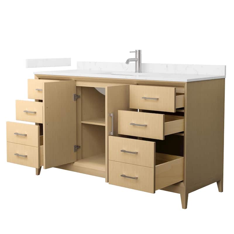 Wyndham Collection WCH7575-60S-VCA-MXX Janna 60" Free Standing Single