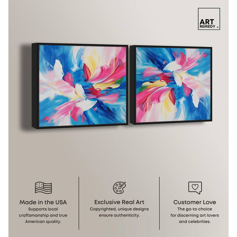 Contained Gesture I Canvas by Art Remedy