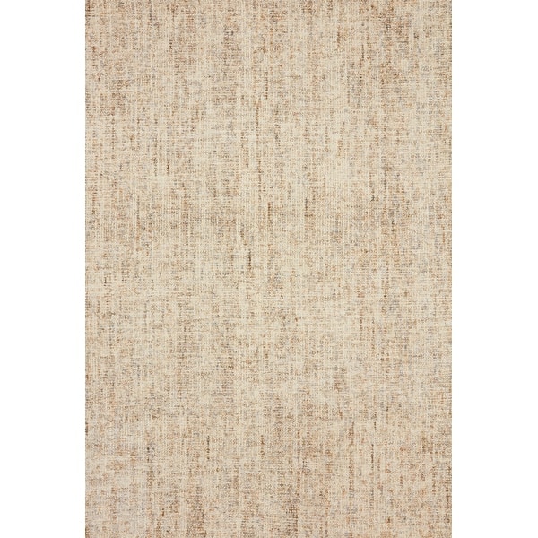 slide 2 of 3, Alexander Home Sandstone Abstract Modern Hand-Tufted Area Rug 12'0" x 15'0" - Pebble / Ivory - Runner/Rectangle