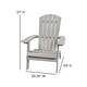 preview thumbnail 26 of 44, Indoor/Outdoor Folding Adirondack Chairs with Cushions - Set of 2 - 30.25"W x 34"D x 37"H