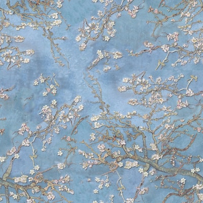 Floral Almond Blossom Voyage Removable Wallpaper - 24'' inch x 10'ft