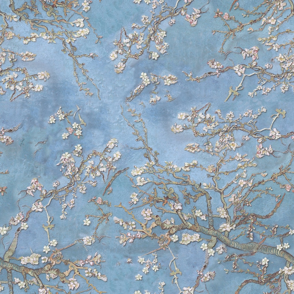 Floral Almond Blossom Voyage Removable Wallpaper - 24'' inch x 10'ft