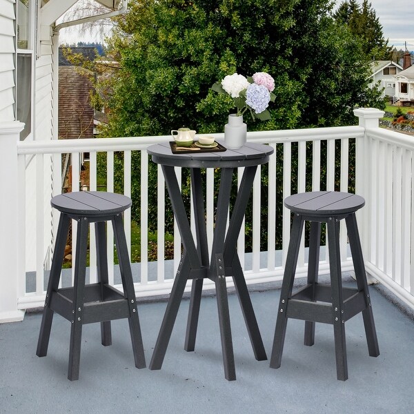 Bar height small table discount