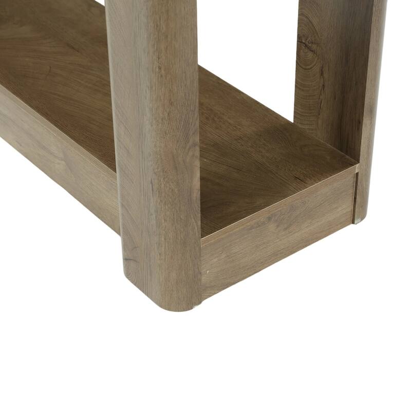 63" Narrow Farmhouse Console Table, Sofa Table for Behind Couch & Entryway