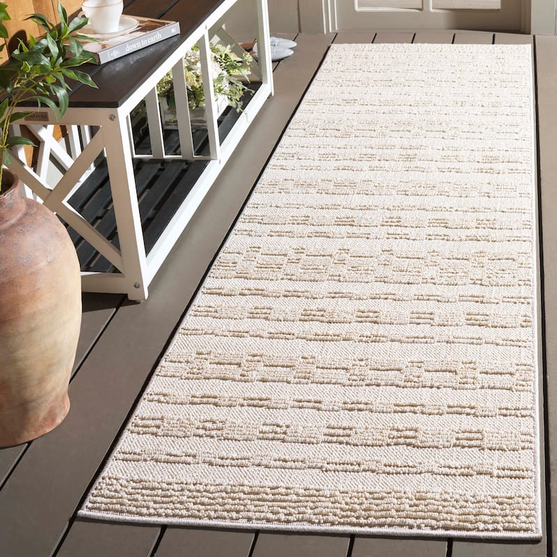 SAFAVIEH Paros Justina Rug - 2'3" x 8' Runner - Ivory