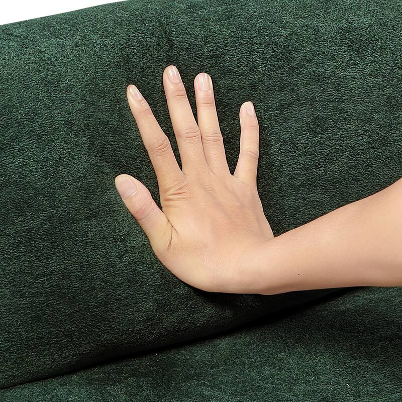 Fremont & Park Lennon 35" Microfiber Manual Swivel Glider Recliner - Removable Back