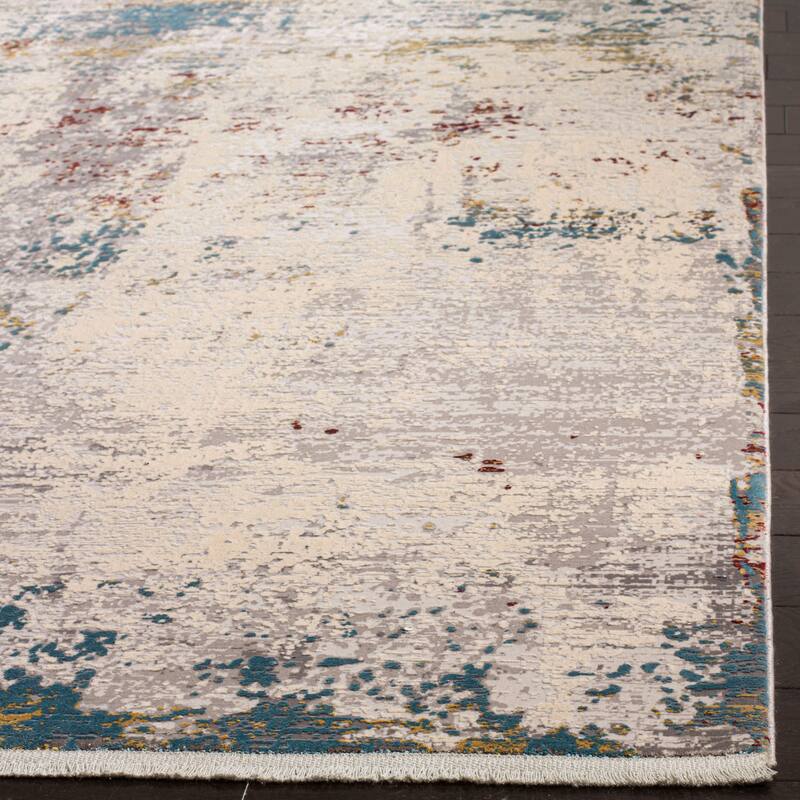 SAFAVIEH Eclipse Naila Vintage Boho Abstract Viscose Rug with