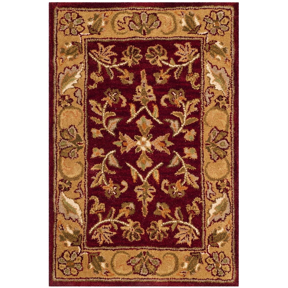 SAFAVIEH Handmade Heritage Gullu Traditional Oriental Wool Rug