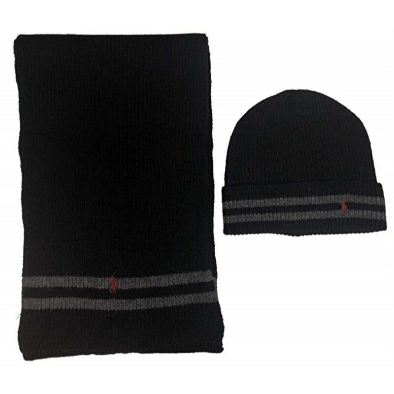 ralph lauren hat and scarf