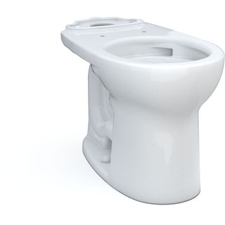 TOTO Drake Round Tornado Flush Toilet Bowl with Cefiontect