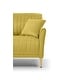 preview thumbnail 26 of 51, 2 Piece Living Room Sofa Set, Velvet Upholstered, Solid Manufactured Frame, Reversible Cushions, Metal Feet, Flared Armrests