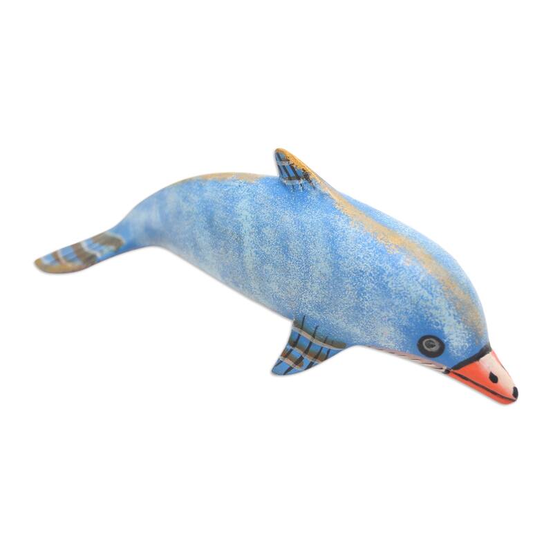 Novica Handmade Air Play Wood Statuette