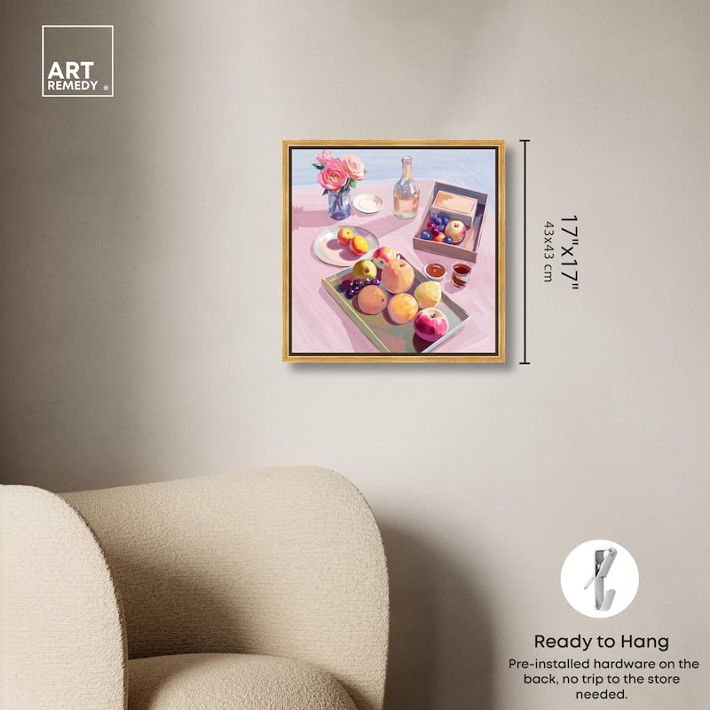 Fresh Fruits Canvas by Art Remedy