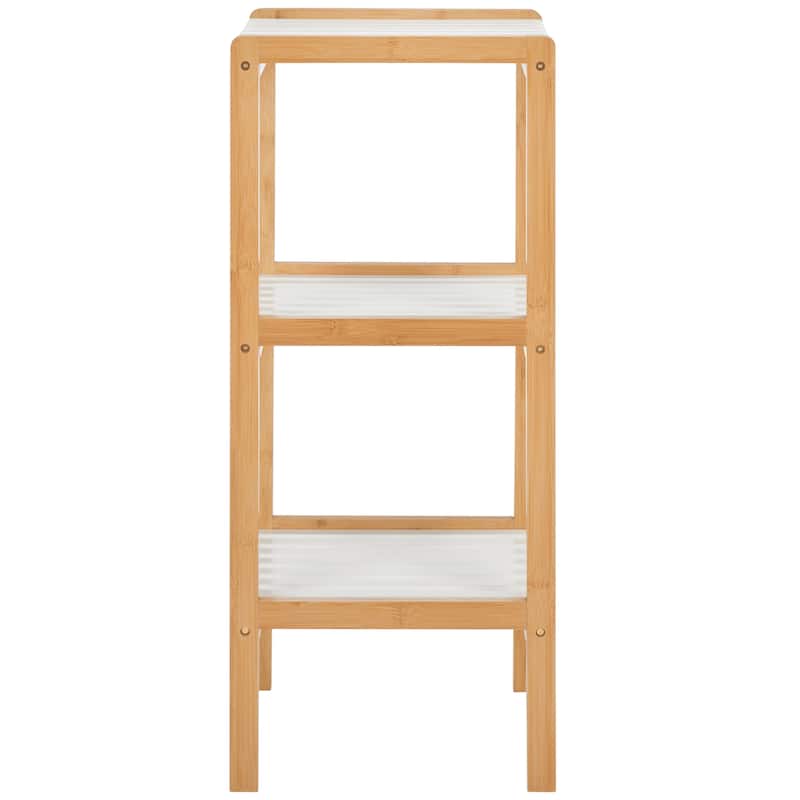 SAFAVIEH Sadhna 3 Tier Shelf - 13" W x 13" D x 32" H - 13Wx13Dx32H