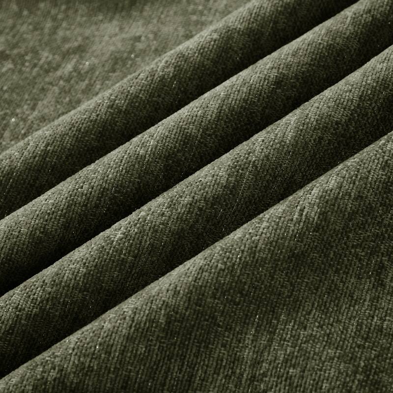 GDFStudio - Classic Chenille Modular Sofa Set with Flared Arms and Removable Ruffles Pleats Skirts