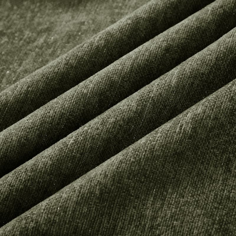 GDFStudio - Elegant Mid Century 3-Seater 107" Chenille Sofa with Flared Arms