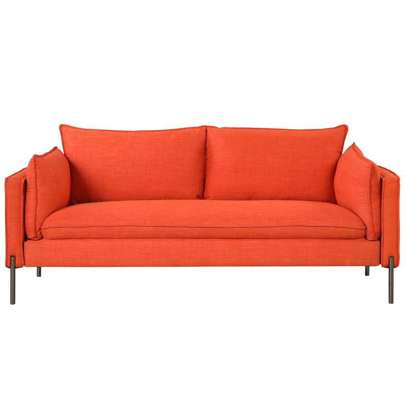 76.2" Modern Style 3 Seat Sofa for Living Room
