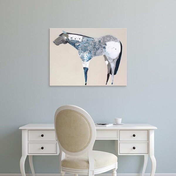 Easy Art Prints Anthony Grant's 'Horse No. 34' Premium Canvas Art
