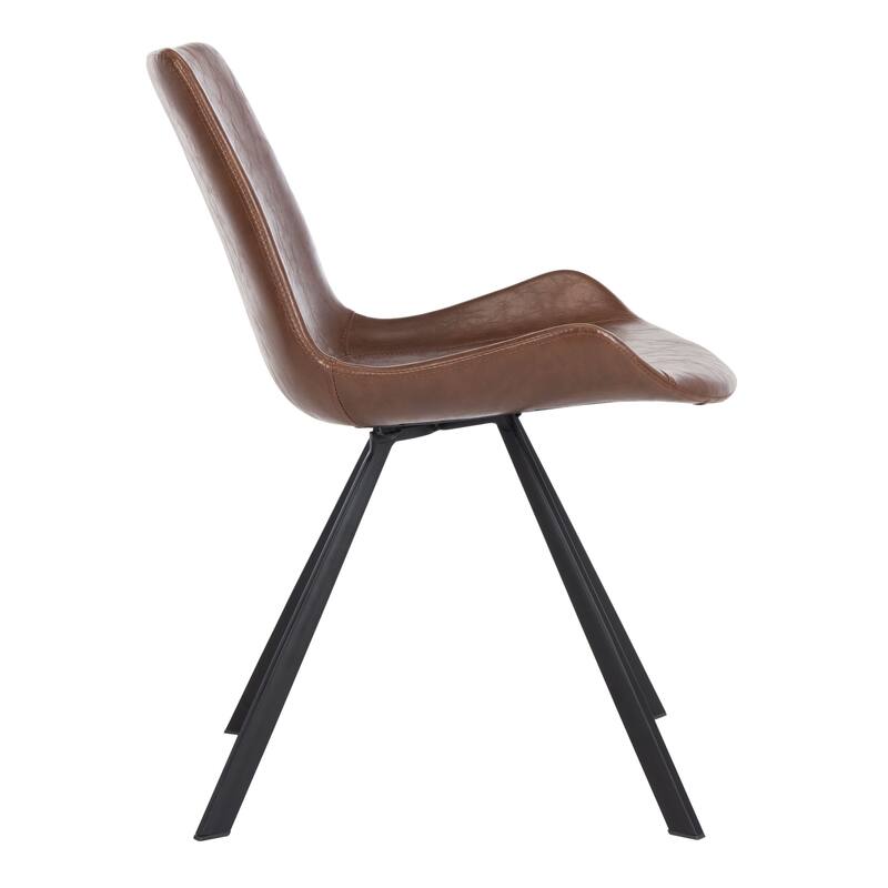 SAFAVIEH Corine Mid-Century Modern Accent Chairs (Set of 2) - 20.5" x 24" x 31.5" - 20Wx24Dx32H