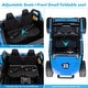 preview thumbnail 4 of 40, 24V Kids UTV 2 Seater Ride On Car with One More Foldable Seat