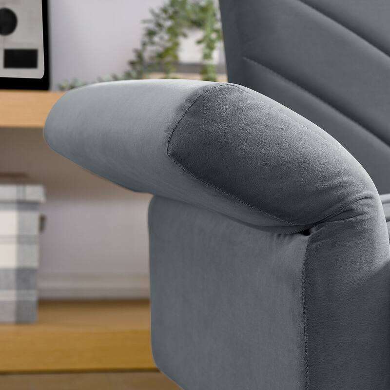78" Modern Velvet Folding Futon Sofa Bed