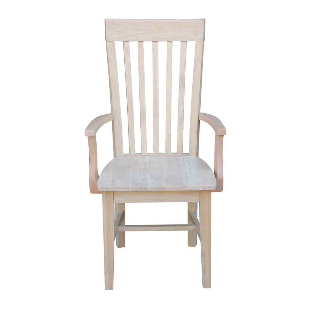 International Concepts Tall Mission Chair with Arms