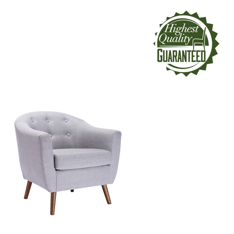 Carson Carrington Junsele Linen Upholstery Club Accent Chair