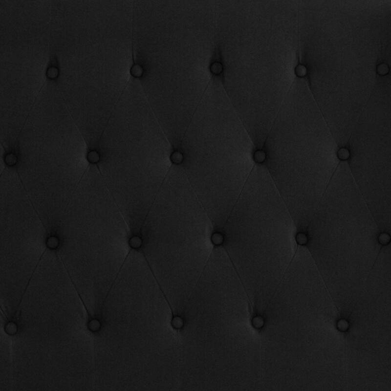 Tufted Upholstered Nailhead Trim Platform Bed