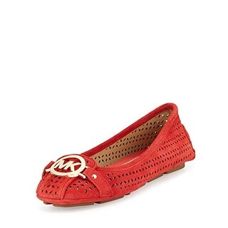michael kors loafers mens red