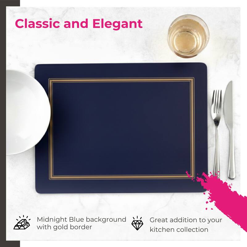 Pimpernel Set of 4 Classic Placemats - 15.7" x 11.7" each