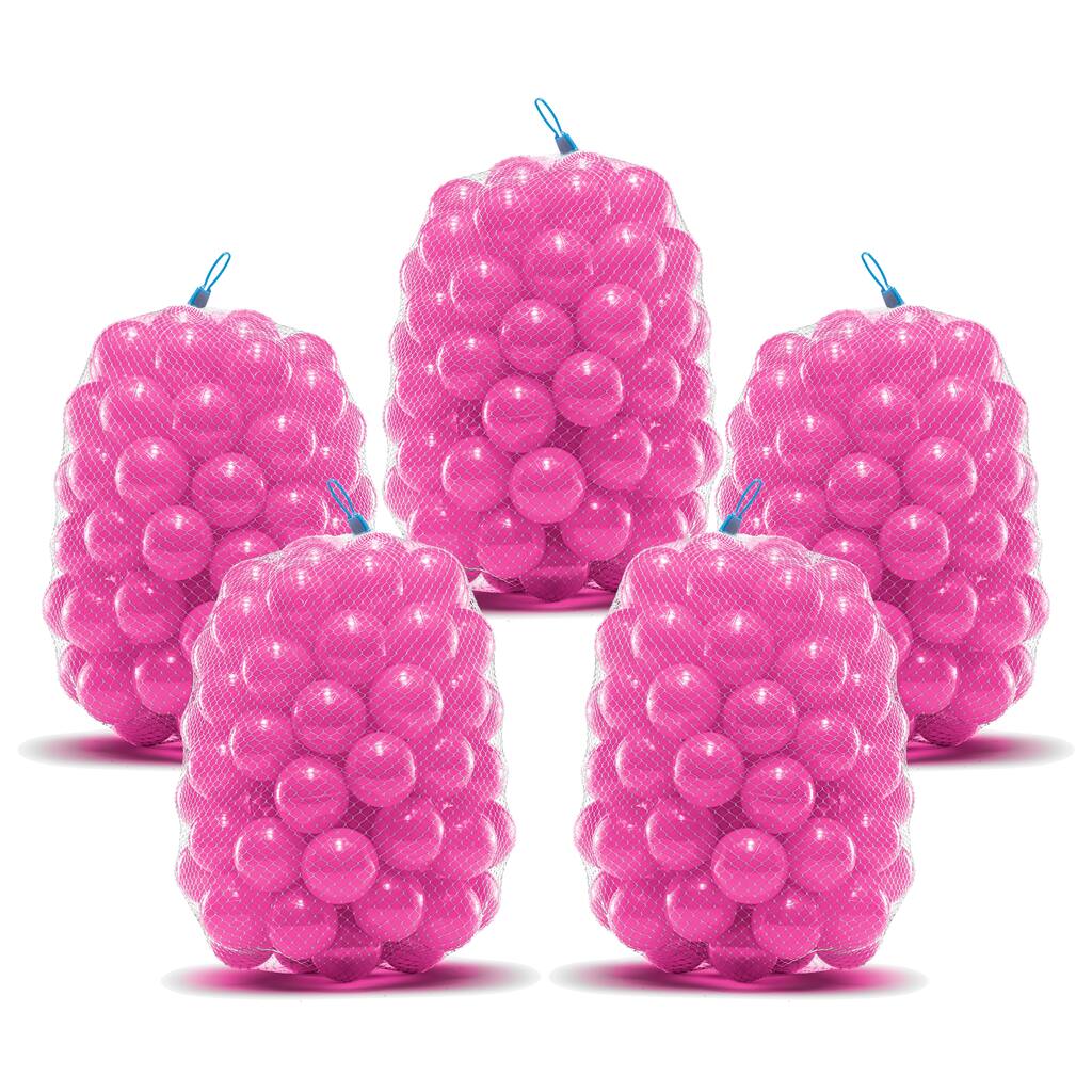 Machrus Upper Bounce Crush Proof Plastic Trampoline Pit Balls - 500 Pack