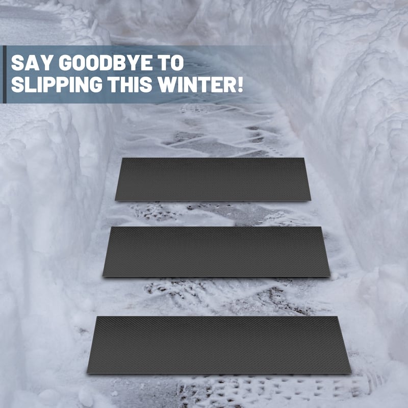 DoCred Heated Snow Melting Mat for Decks and Sidewalks