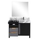 preview thumbnail 133 of 157, Lexora Zilara Bathroom Vanity Complete Set in Black and Grey with Faucet