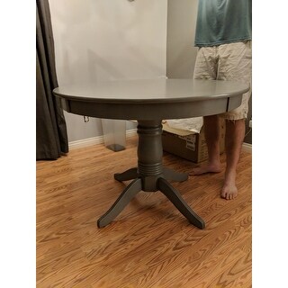 Wilmington II Round Pedestal Base Dining Table by iNSPIRE Q Classic