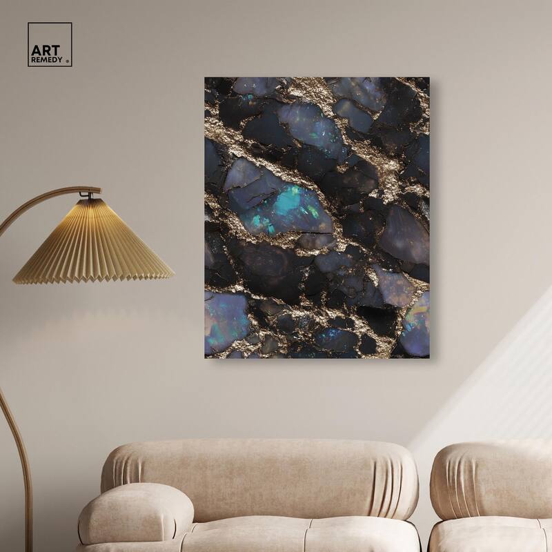 Astral Firelight Canvas by Art Remedy, Gallery Wrapped