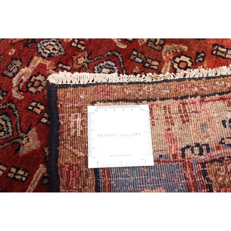 ECARPETGALLERY Hand-knotted Andelz Dark Copper Wool Rug - 4'2 x 5'5