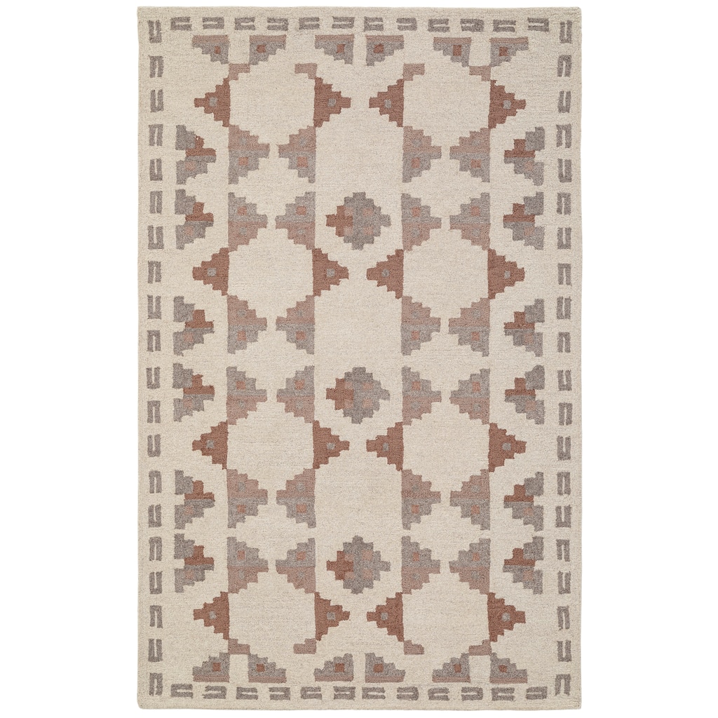Terra by Obeetee Freya Annika Neutral Rug