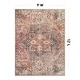preview thumbnail 11 of 50, Floral Medallion Washable Rug – Low Pile, Non-Slip, Ideal for Entryway, Living Room, and Bedroom