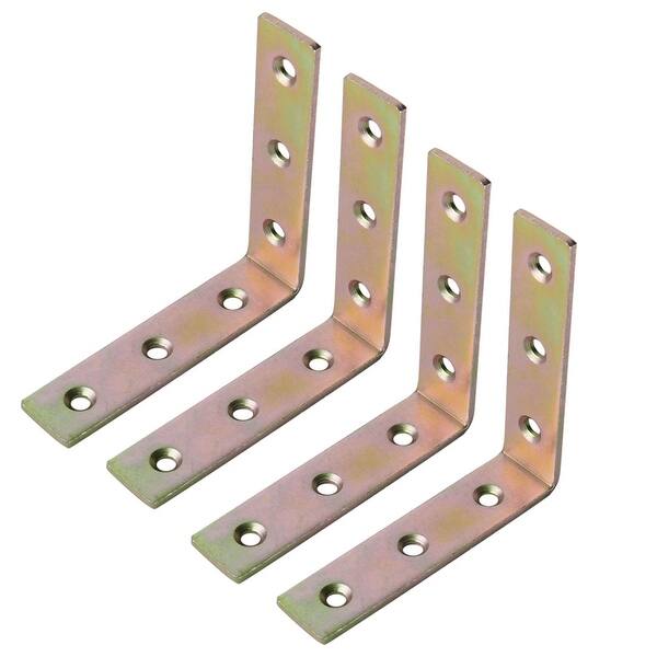 4pcs Furniture Right Angle Bracket 100x100mm Corner Fastener L Shaped Colorful On Sale Overstock 28765540