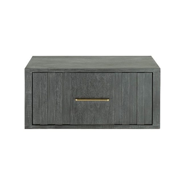 Modrest Manchester Contemporary Dark Grey Nightstand