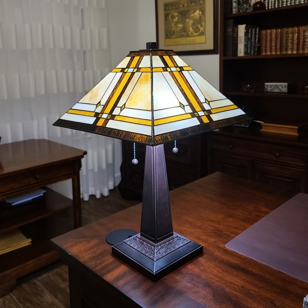 Mission tiffany table lamp sale