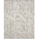 preview thumbnail 14 of 14, Calvin Klein CK950 Rush Indoor only Grey Abstract Area Rug 8' x 10' - Grey/Ivory - Rectangle