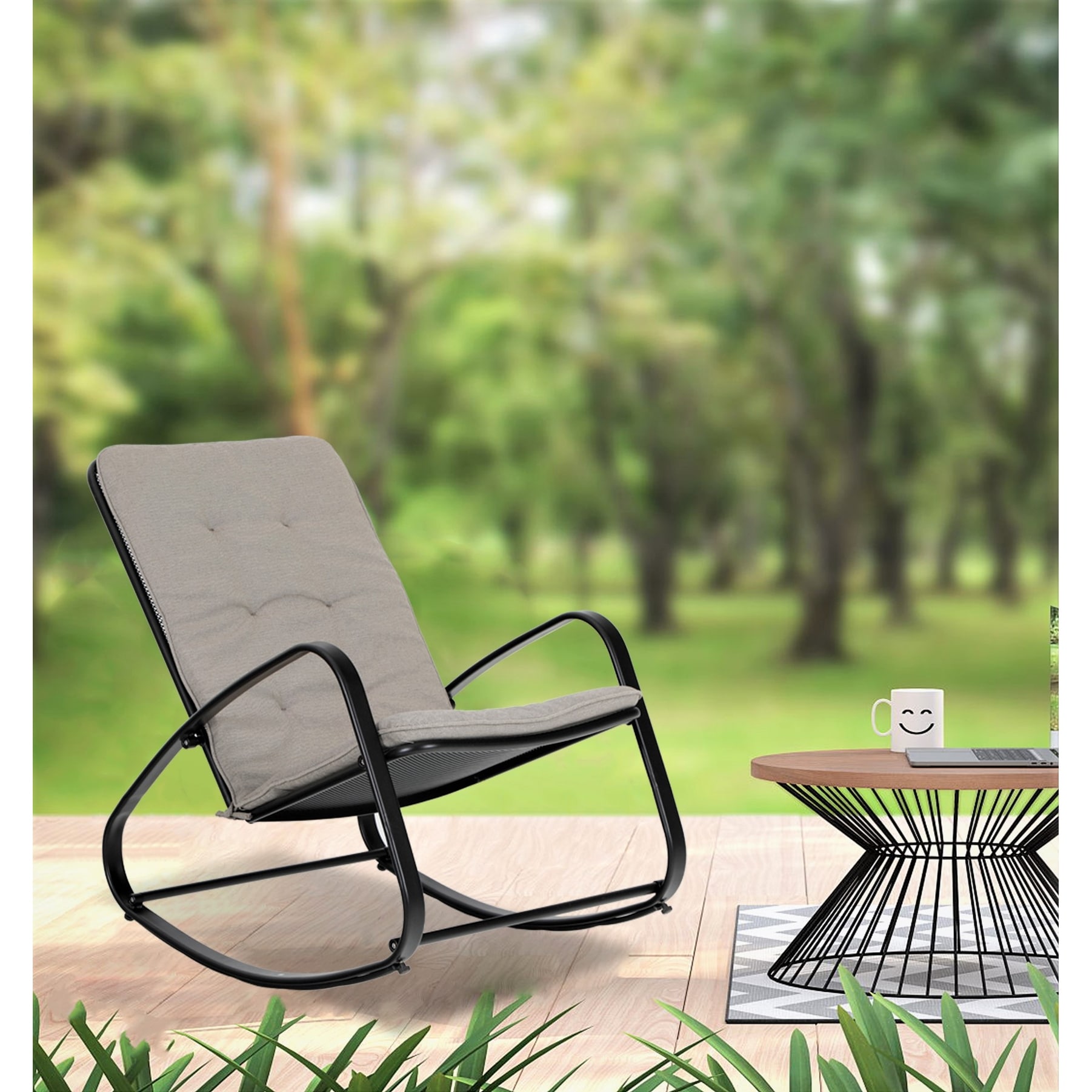 Better homes & gardens sale colebrook outdoor glider chair
