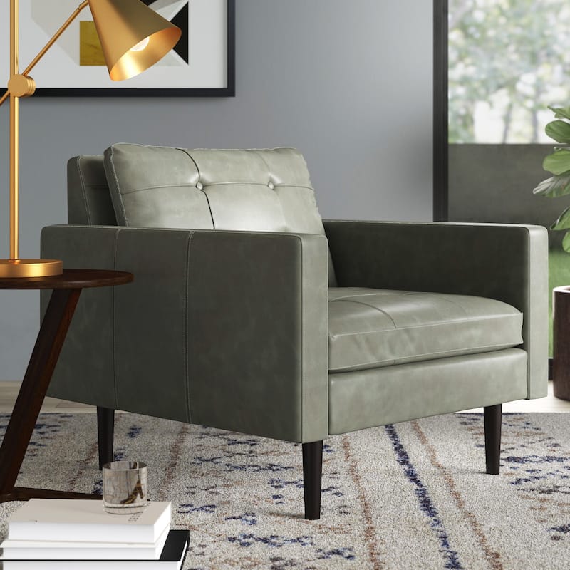 NPD Furniture Ritchie Bonded Leather Arm Chair