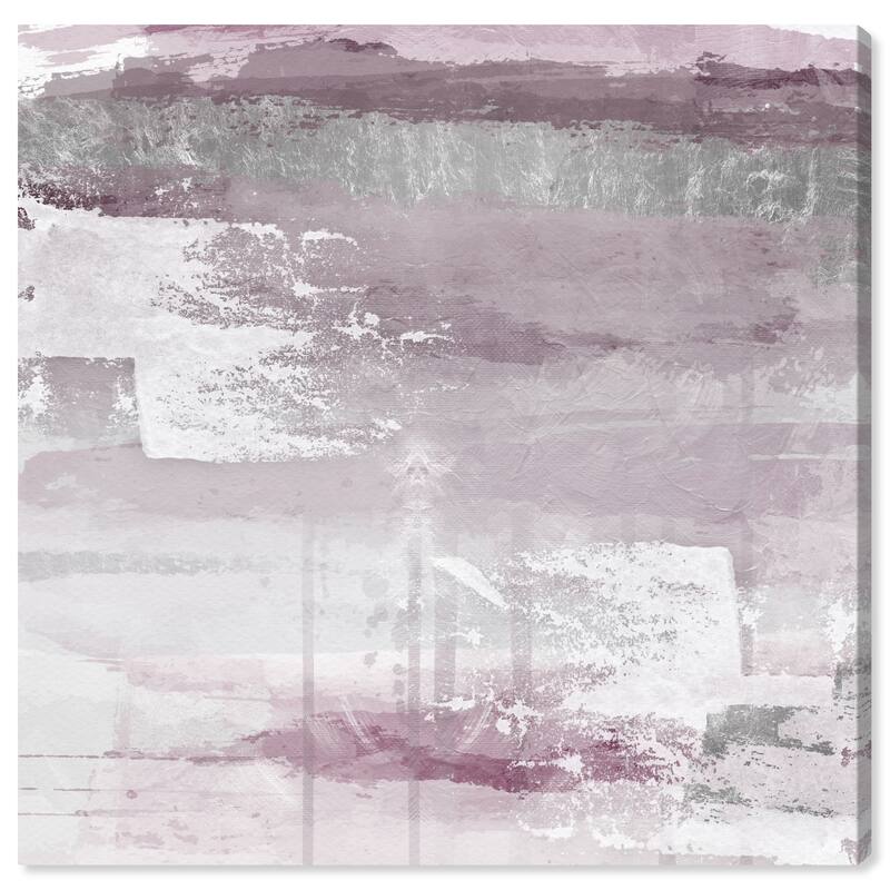 Wynwood Studio Prints Abstract Soft Elements Purple and Light Magenta Modern & Contemporary Wall Art Canvas Print