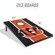 preview thumbnail 2 of 5, Cincinnati Bengals NFL Compact 2x3 Tailgate Cornhole Board Set